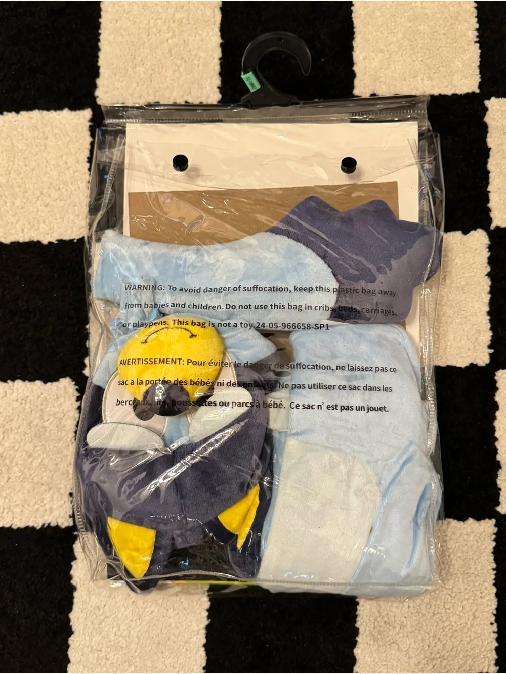 Bluey Spirit Halloween Costume Infant 12-18 Months 3 Piece Set